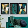Wallity Cuadro Decorativo Enmarcado Desconocido (3 Piezas)